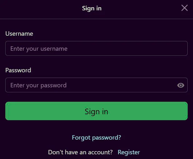 Login Avantgarde